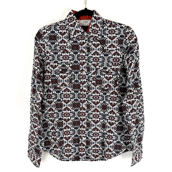 Cowgirl Legend Womens Pearl Snap Shirt Long Sleeve Western Small - Picture 3 of 7